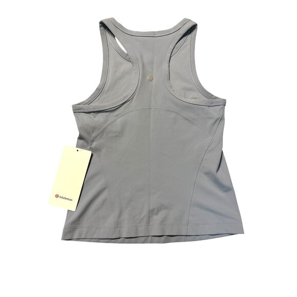 Lululemon Align Waist-Length Racerback Tank Top Size 6 Concrete Blue - Picture 2 of 2
